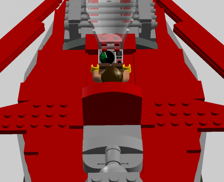 LEGO MOC - В далекой-далекой галактике... - Корабль 'Розгус'