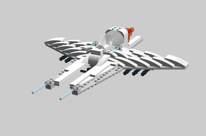 LEGO MOC - В далекой-далекой галактике... - Корабль 'Орёл'