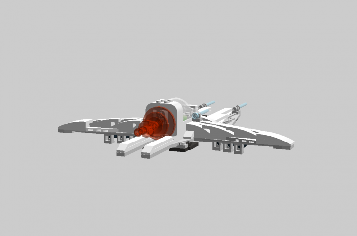 LEGO MOC - В далекой-далекой галактике... - Корабль 'Орёл'