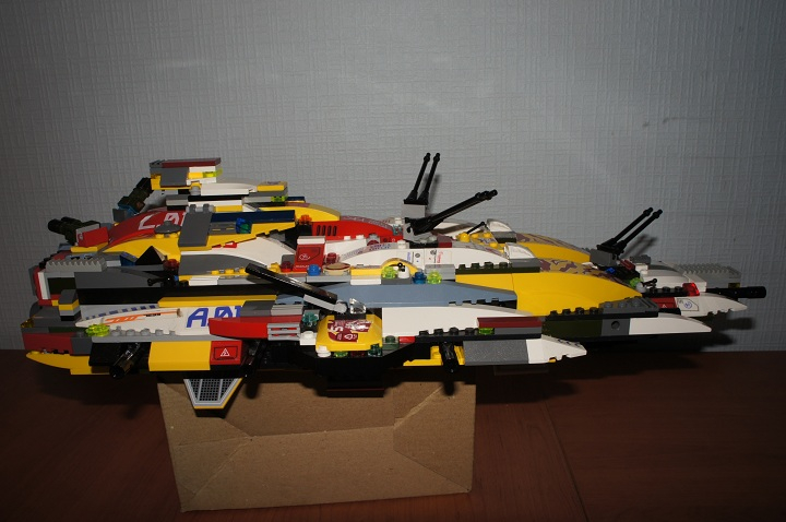 LEGO MOC - В далекой-далекой галактике... - Крейсер Виконт