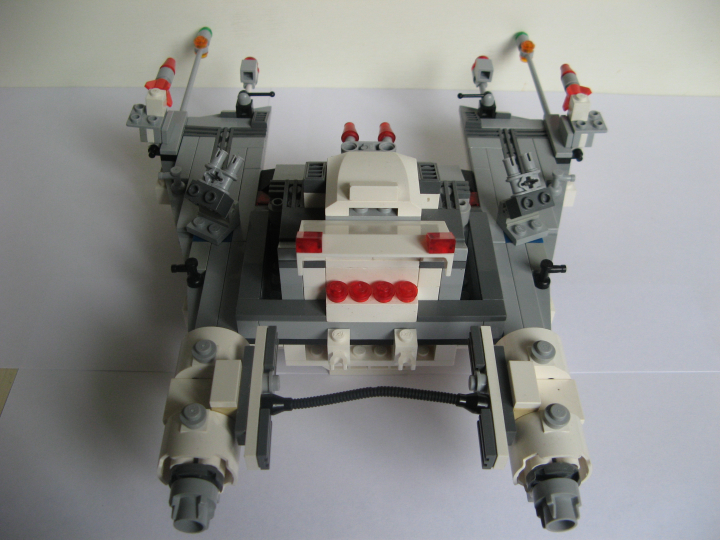LEGO MOC - В далекой-далекой галактике... - Космический корабль 'Преследователь'