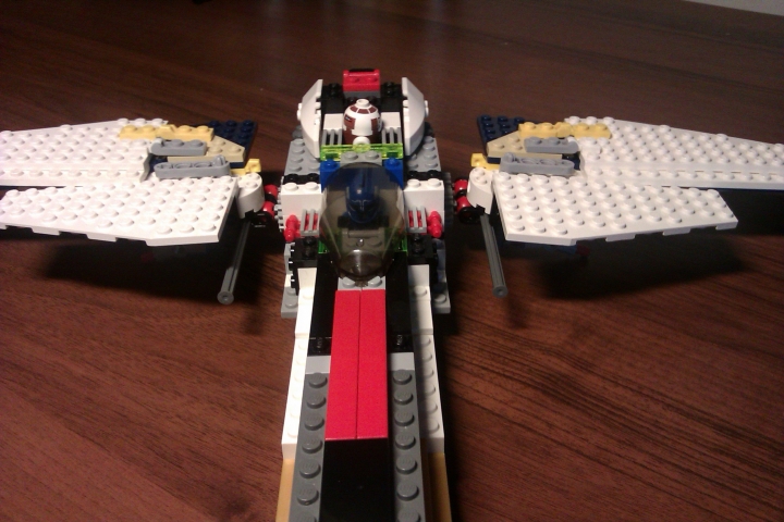 LEGO MOC - В далекой-далекой галактике... - S-крылый истребитель