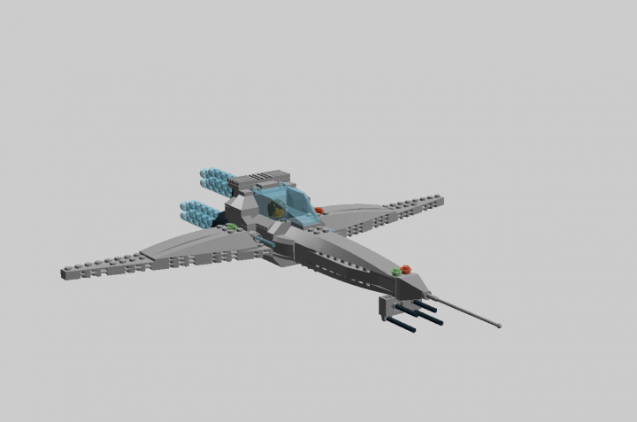 LEGO MOC - В далекой-далекой галактике... - Корабль 'Хупер'