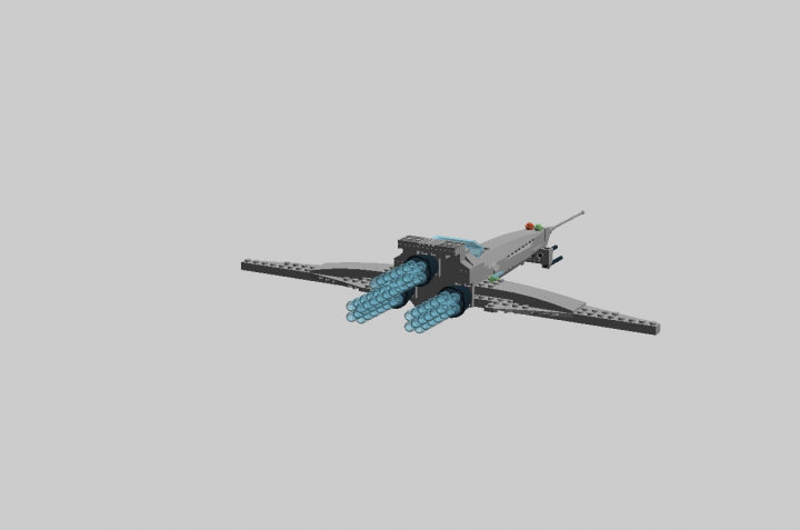 LEGO MOC - В далекой-далекой галактике... - Корабль 'Хупер'