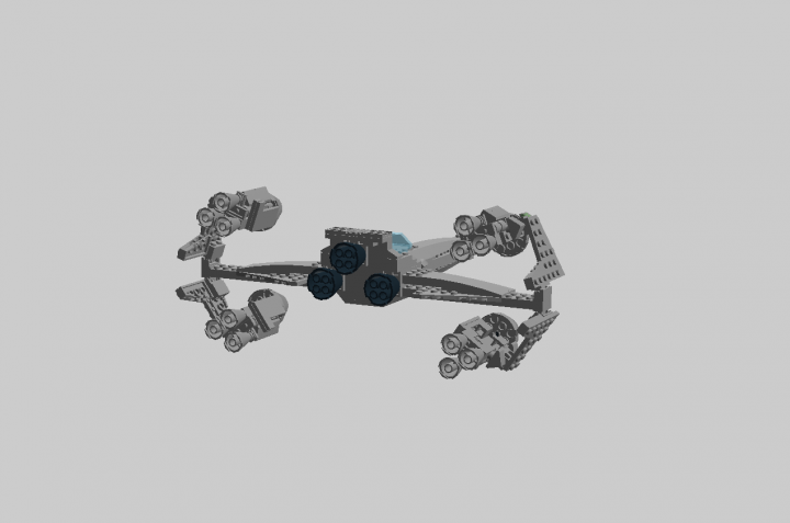 LEGO MOC - В далекой-далекой галактике... - Корабль 'Хупер'