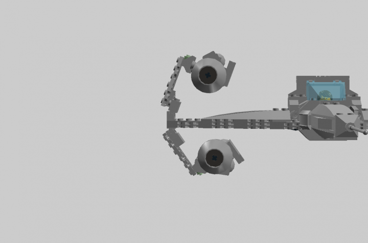 LEGO MOC - В далекой-далекой галактике... - Корабль 'Хупер'