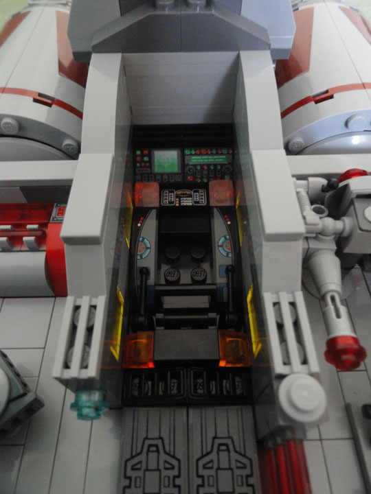 LEGO MOC - В далекой-далекой галактике... - Имперский флагман 'кровавый коготь'