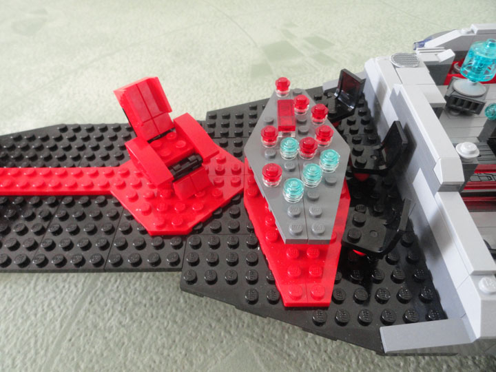 LEGO MOC - В далекой-далекой галактике... - Имперский флагман 'кровавый коготь'