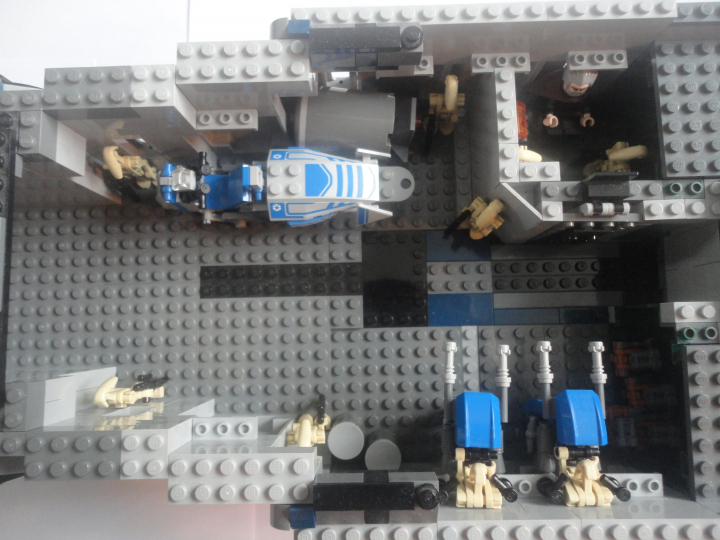 LEGO MOC - В далекой-далекой галактике... - Крейсер Генерала Гривуса 'Разрушитель'