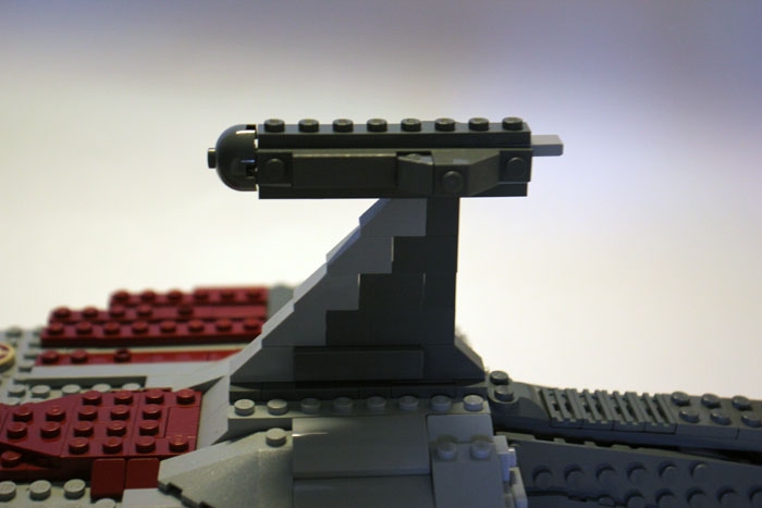 LEGO MOC - В далекой-далекой галактике... - Ударный крейсер типа «Аккламатор I» 