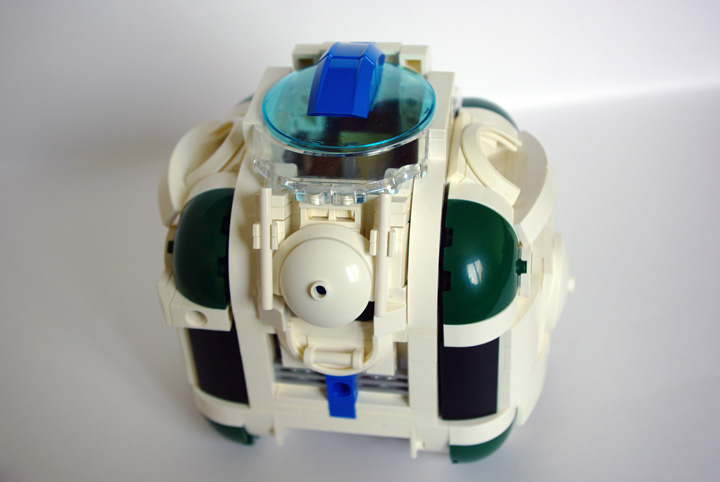 LEGO MOC - В далекой-далекой галактике... - Одноместный космический корабль 'Изида-6'