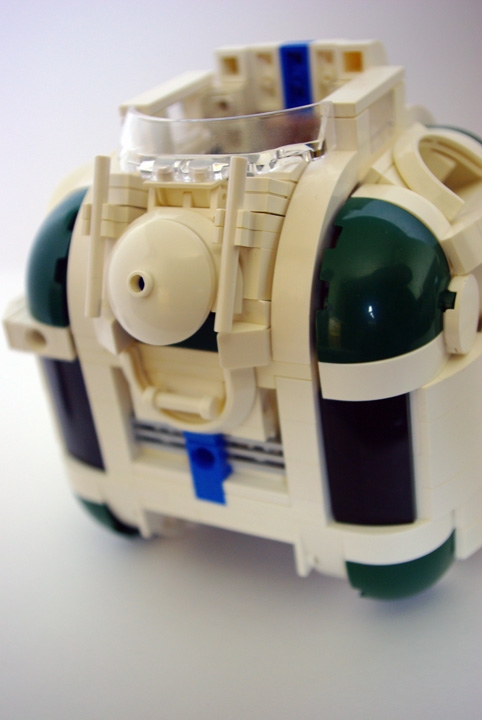 LEGO MOC - В далекой-далекой галактике... - Одноместный космический корабль 'Изида-6'