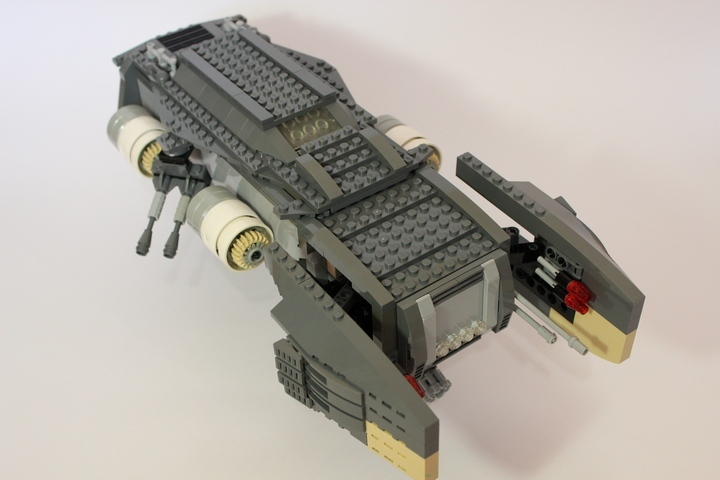 LEGO MOC - В далекой-далекой галактике... - Патрульный корабль быстрого реагирования Scorpio RR-4