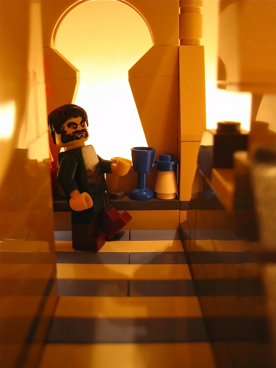 LEGO MOC - Потому что мы можем! - 'Летающий монах'