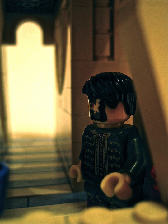 LEGO MOC - Потому что мы можем! - 'Летающий монах': депрессия... с кем не бывает.