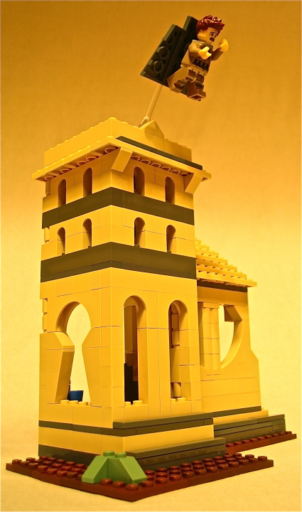 LEGO MOC - Потому что мы можем! - 'Летающий монах': у Эйлмера была мечта и он смог осуществить её.