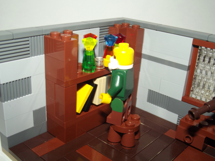 LEGO MOC - Потому что мы можем! - Телескоп Галилео Галилея: Но, у него есть еще в запасе линза, надо бы попробовать поставить ее!