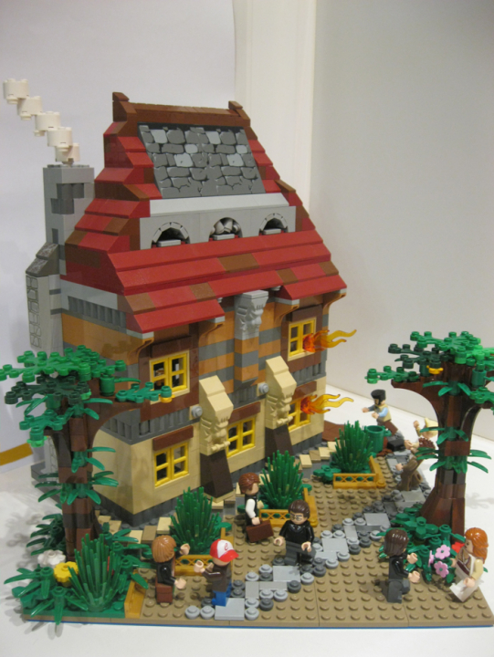 LEGO MOC - Потому что мы можем! - Швейцария 'сухих' туалетов!: обычный будний Швецарский день 