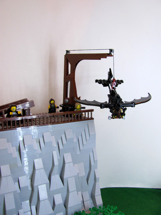 LEGO MOC - Потому что мы можем! - Планер Леонардо да Винчи: 'Я не буду бояться!'