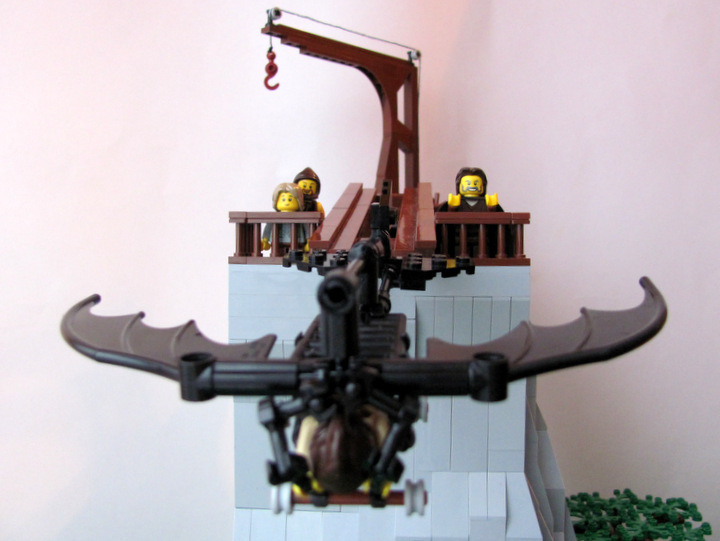 LEGO MOC - Потому что мы можем! - Планер Леонардо да Винчи: Вдаль от них...