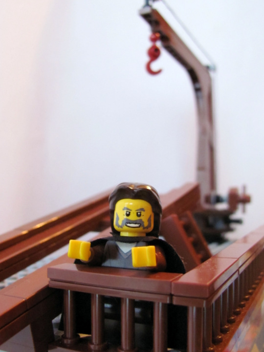 LEGO MOC - Потому что мы можем! - Планер Леонардо да Винчи: А Маэстро улыбался )))