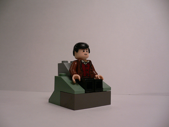 LEGO MOC - Потому что мы можем! - Никола Тесла: Удобное кресло и Никола, что еще нужно для гениального открытия?!