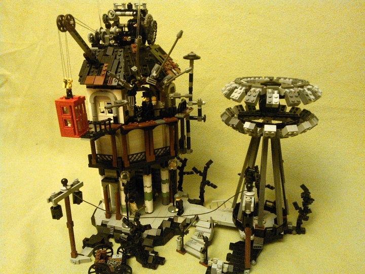 LEGO MOC - Потому что мы можем! - Беспроводное электричество: общий план