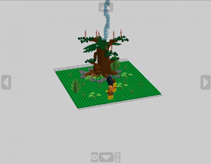 LEGO MOC - Потому что мы можем! - Открытие огня человеком!: Вот моя композиция