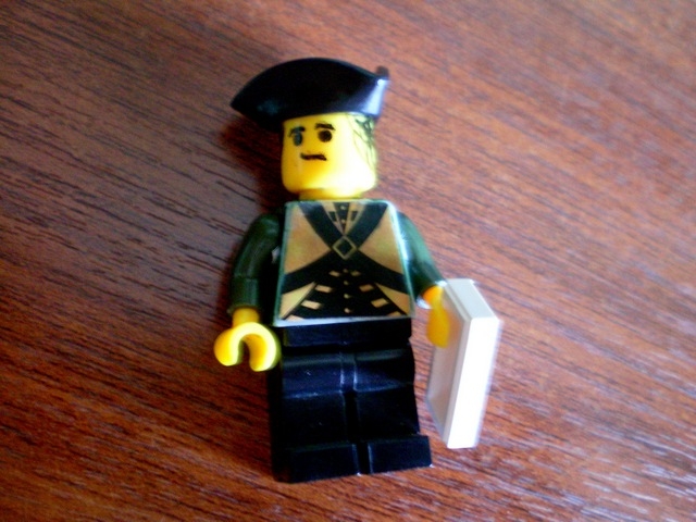 LEGO MOC - Потому что мы можем! - 'Воздушный змей Бенджамина Франклина': *И сам он в отдельности.