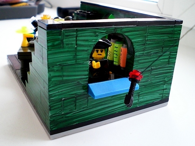 LEGO MOC - Потому что мы можем! - 'Воздушный змей Бенджамина Франклина': Угадайте кто собственной персоной!