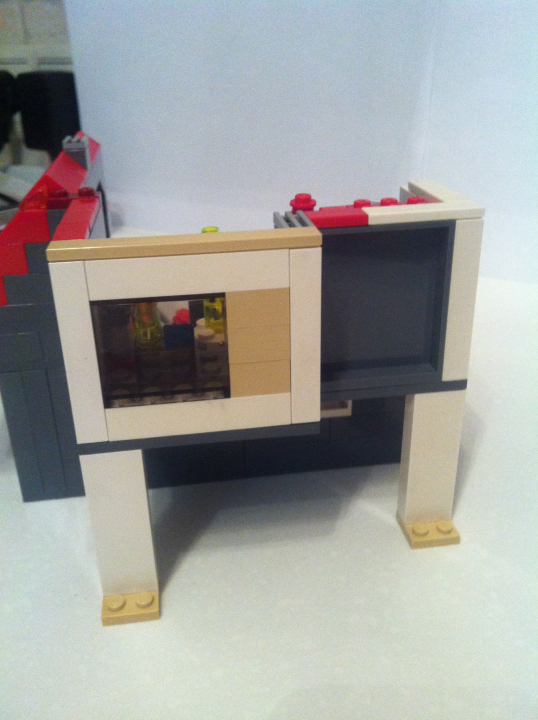 LEGO MOC - Потому что мы можем! - Лаборатория Томаса Эдисона. Изобретение лампочки накаливания: Вы скажите - не правильно подобранные детали, - а я скажу, что в эпоху нового времени государства и страны начали серьезную экономию средств, и дома строились из разных материалов, лиж бы по дешевле.