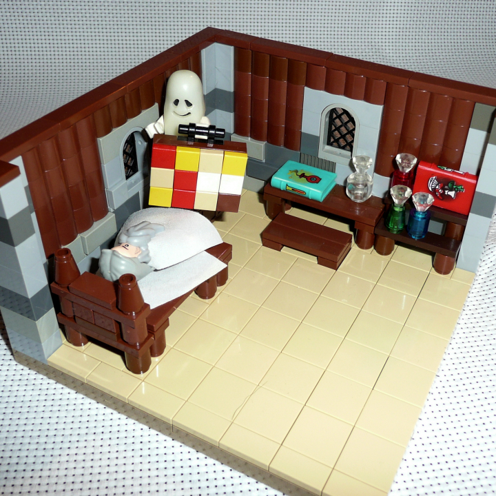 LEGO MOC - Потому что мы можем! - Таблица Менделеева: ...и ответ пришёл к нему во сне!
