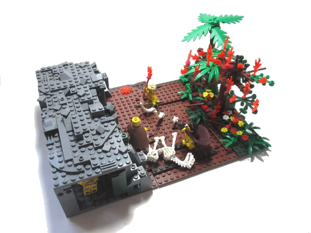 LEGO MOC - Потому что мы можем! - Людям огонь небесный: Ещё ракурс