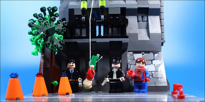 LEGO MOC - Герои и злодеи - Убийца наказан: Все герои в сборе!
