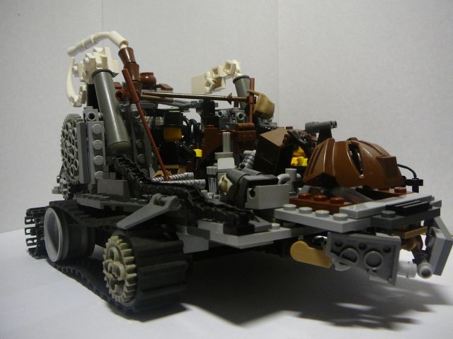 LEGO MOC - Steampunk Machine - Steampunk передвижная станция: И пара заключительных фото: