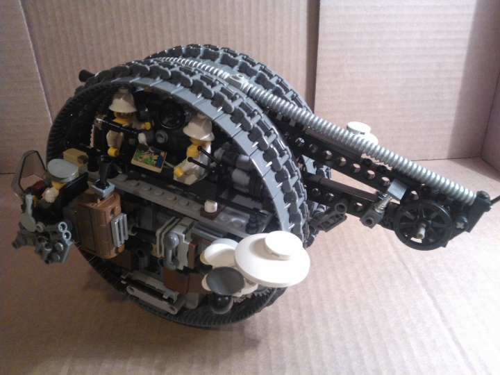 LEGO MOC - Steampunk Machine - Штурмовая самоходная установка.