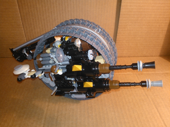 LEGO MOC - Steampunk Machine - Штурмовая самоходная установка.