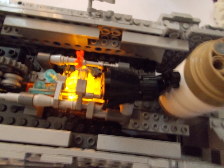 LEGO MOC - Steampunk Machine - Паровоз 'Red Revenge'