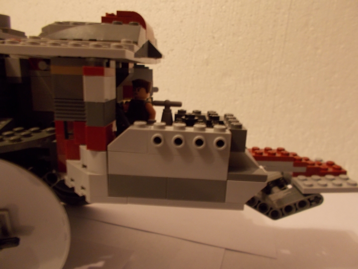 LEGO MOC - Steampunk Machine - Паровоз 'Red Revenge': тендр