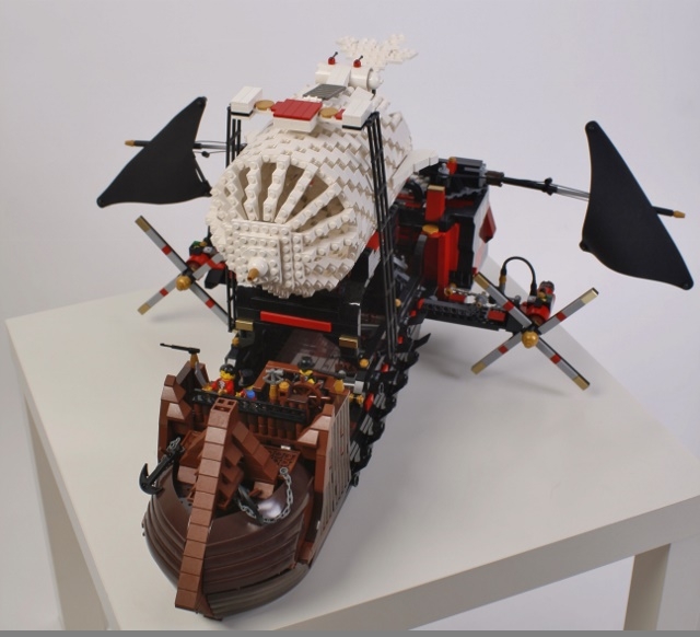 LEGO MOC - Steampunk Machine - ЛК-041м : Команда состоит из 50 человек. <br />