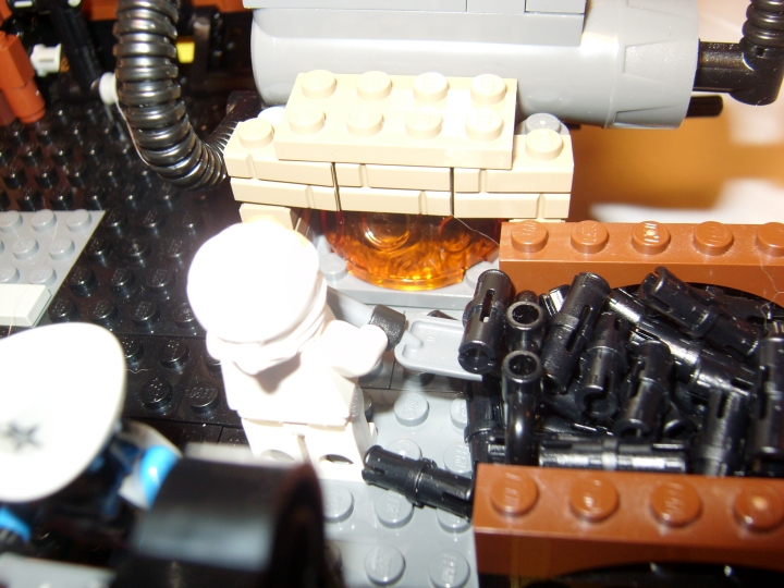 LEGO MOC - Steampunk Machine - Корабль мародеров: Чумазый кочегар
