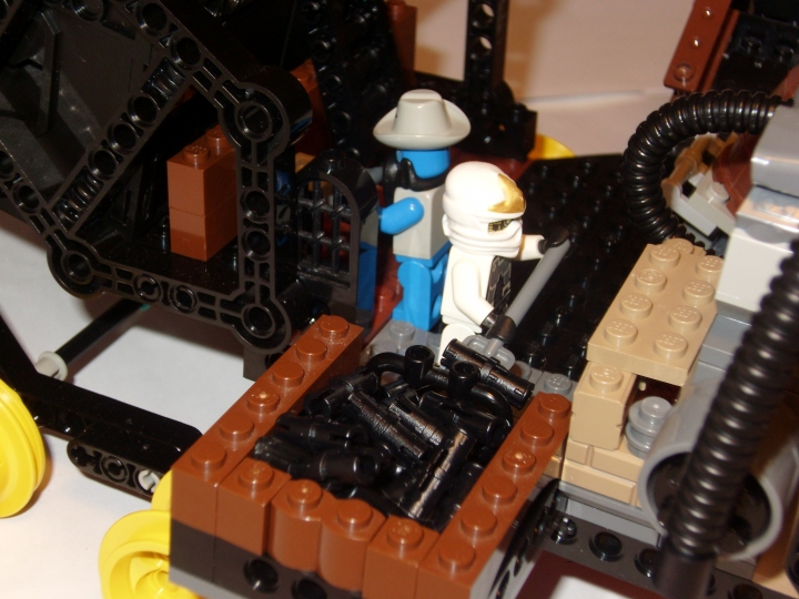 LEGO MOC - Steampunk Machine - Корабль мародеров