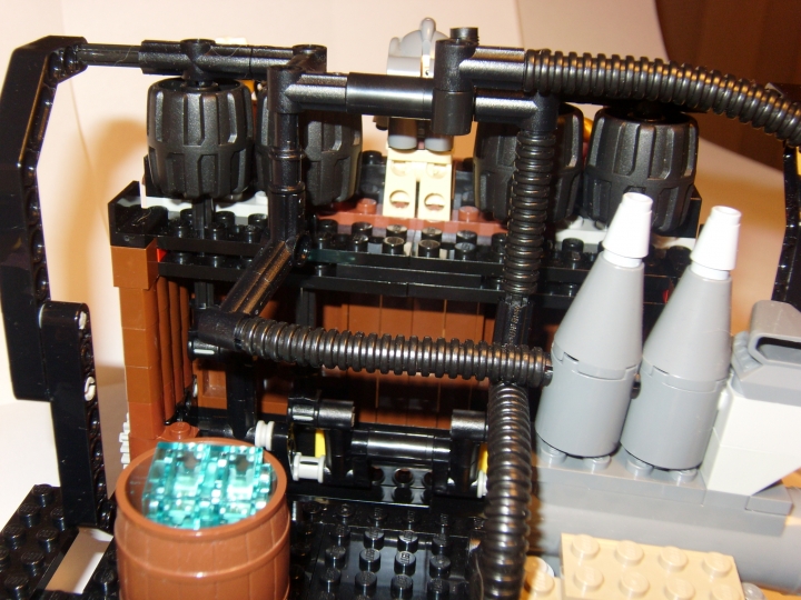 LEGO MOC - Steampunk Machine - Корабль мародеров