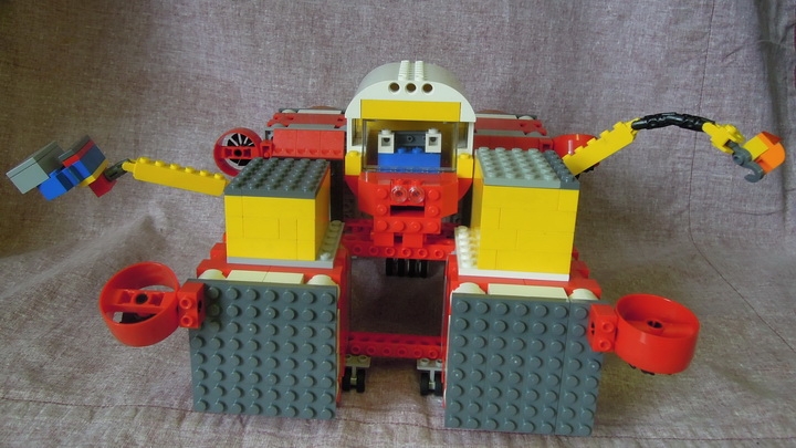 LEGO MOC - Мини-конкурс 'Битва Дирижаблей' - Дирижабль-платформа для перевозки грузов