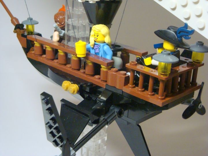 LEGO MOC - Мини-конкурс 'Битва Дирижаблей' - На встречу приключениям!