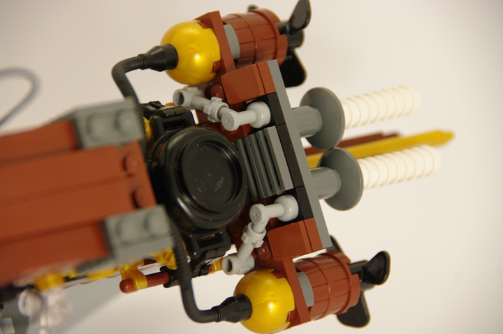 LEGO MOC - Мини-конкурс 'Битва Дирижаблей' - Дирижабли в Хогвартсе