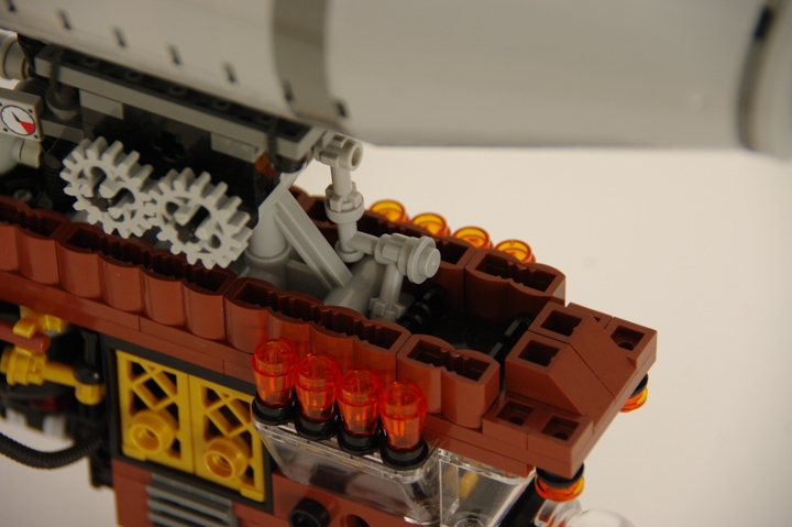 LEGO MOC - Мини-конкурс 'Битва Дирижаблей' - Дирижабли в Хогвартсе