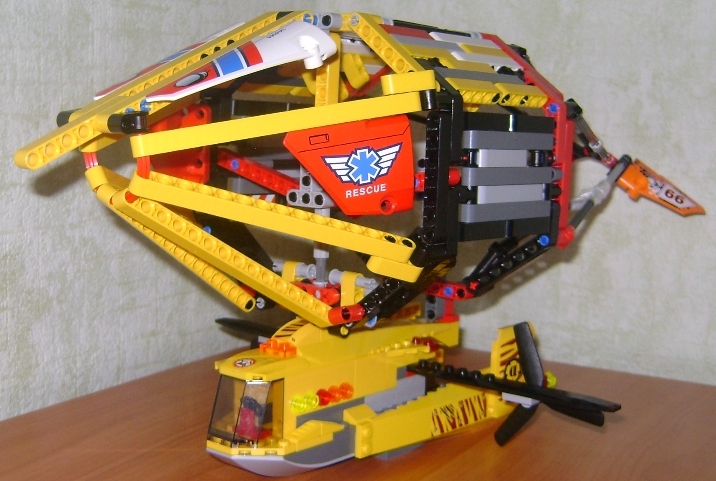 LEGO MOC - Мини-конкурс 'Битва Дирижаблей' - Zeppelin 'Неутомимый'