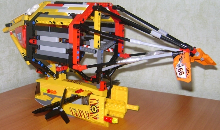 LEGO MOC - Мини-конкурс 'Битва Дирижаблей' - Zeppelin 'Неутомимый'
