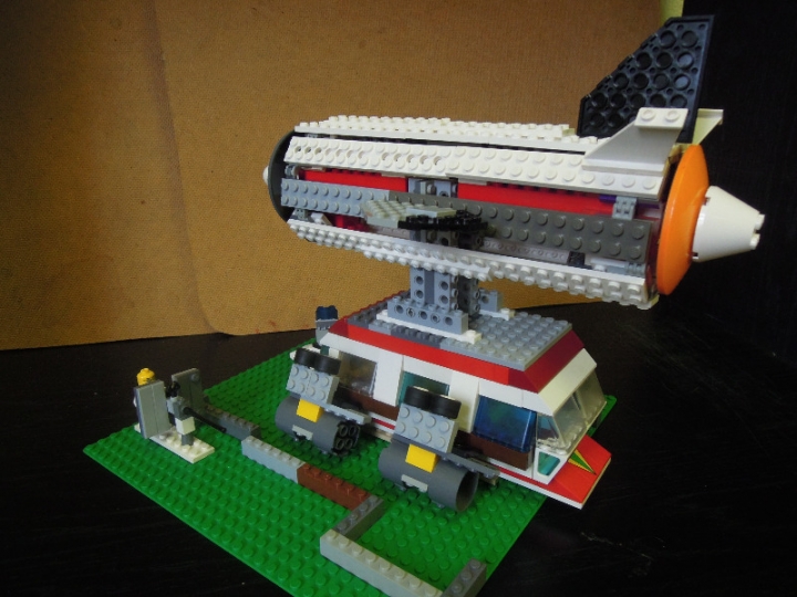 LEGO MOC - Мини-конкурс 'Битва Дирижаблей' - Flying Bus